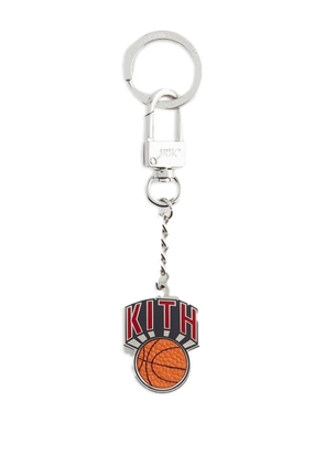 KITH logo-print keychain - Silver