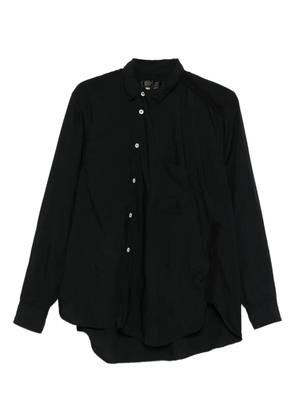 Black Comme Des Garçons asymmetric shirt