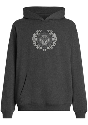Dolce & Gabbana logo-print hoodie - Grey