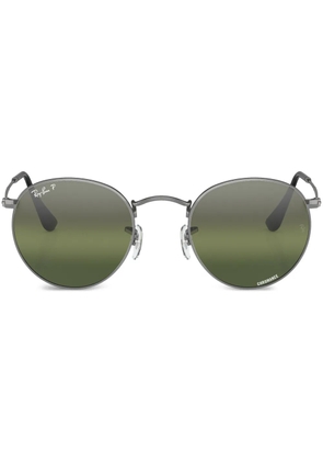 Ray-Ban Round Metal Chromance round-frame sunglasses - Grey