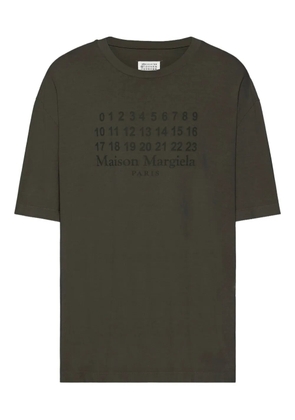 Maison Margiela Numeric-logo T-shirt - Grey