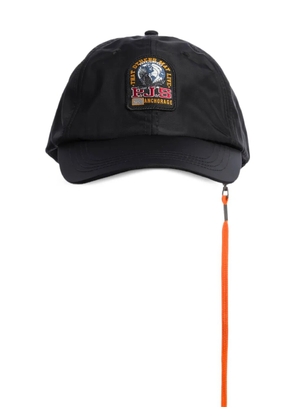 Parajumpers logo-patch baseball cap - Black