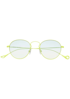 Eyepetizer Julien round-frame sunglasses - Green