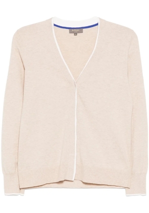N.Peal V-neck cardigan - Neutrals