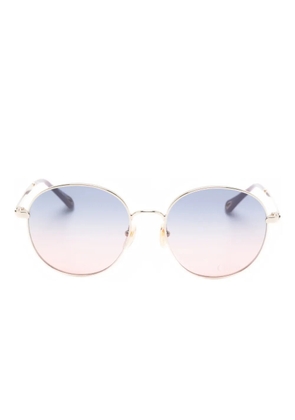 Chloé Eyewear round-frame sunglasses - Gold