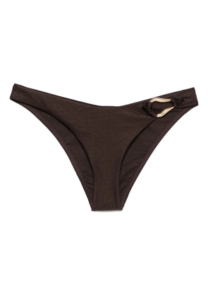 ZIMMERMANN jersey bikini bottom - Brown