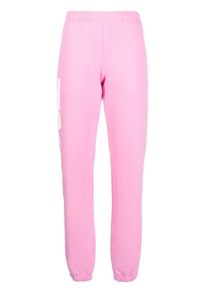 Heron Preston logo-print track pants - Pink