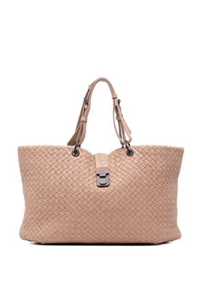 Bottega Veneta Pre-Owned 2012-2024 Large Nappa Intrecciato Capri tote bag - Brown