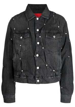 KUSIKOHC studded denim jacket - Grey