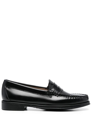 G.H. Bass & Co. round-toe leather loafers - Black