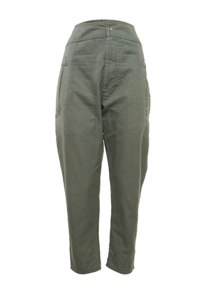 MARANT ÉTOILE Raluniae tapered trousers - Green