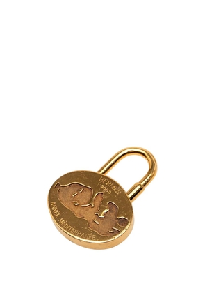 Hermès Pre-Owned 2003 Gold Plated Annee Mediterranee Cadena Bag Charm key chain