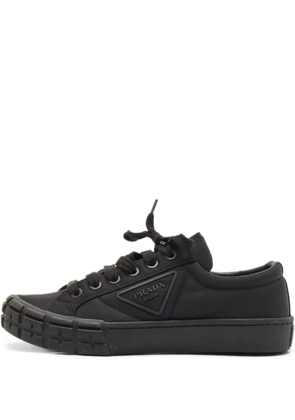 Prada Pre-Owned Wheel Cassetta sneakers - Black
