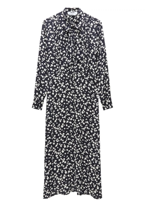 MSGM spot-print maxi dress - Black