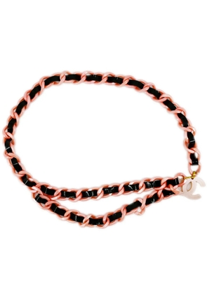 CHANEL Pre-Owned 1994 CC chain belt - Black