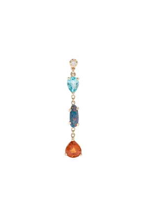 Jacquie Aiche 14kt yellow gold Sophia multi-stone earring