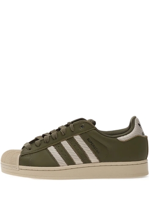 adidas Superstar II striped sneakers - Green