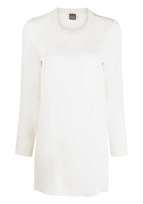 Lorena Antoniazzi long-sleeve tunic top - White