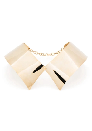Isabel Sanchis metal collar necklace - Gold