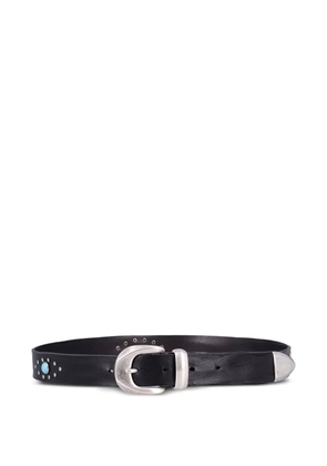 Fabrizio Mancini Norvegia studded belt - Black