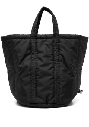 Black Comme Des Garçons small circular tote bag