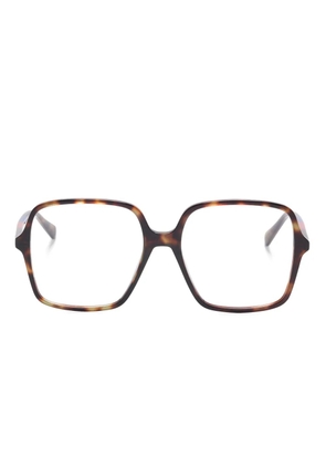 Gucci Eyewear square-frame glasses - Brown