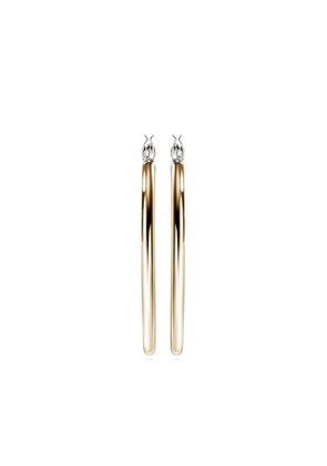John Hardy 14kt gold JH Essential hoop earrings