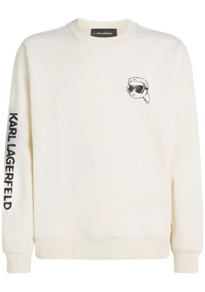 Karl Lagerfeld Ikon relaxed sweatshirt - White