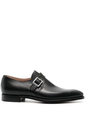 Crockett & Jones Monkton leather monk shoes - Black