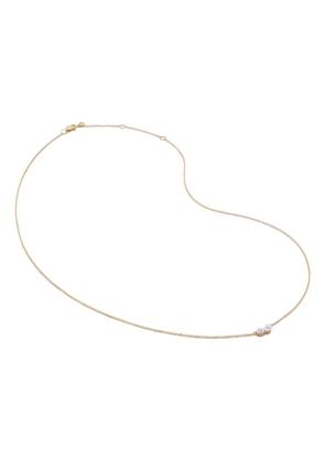 Monica Vinader 14K yellow gold diamond chain necklace