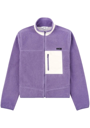 Sporty & Rich Sherpa fleece jacket - Purple