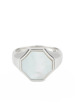 Emanuele Bicocchi Hex signet ring - Silver