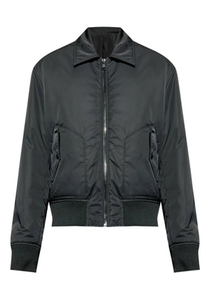 Balmain logo-print bomber jacket - Black