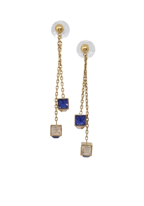 Louis Vuitton Pre-Owned 2013 Gamble Dangle earrings - Gold