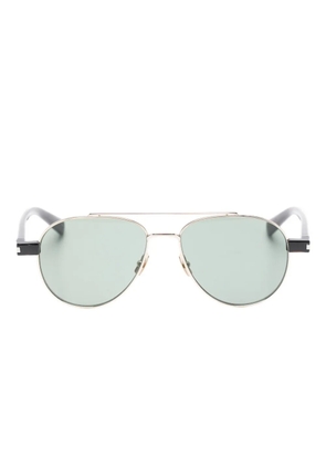 Saint Laurent Eyewear pilot-frame sunglasses - Gold