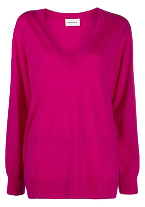 P.A.R.O.S.H. Lisa V-neck jumper - Pink