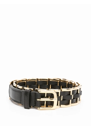 Golden Goose woven leather belt - Black