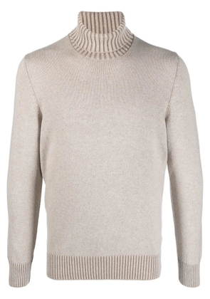 Fileria roll-neck cashmere jumper - Neutrals