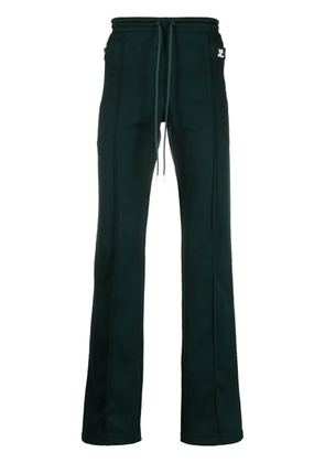 Courrèges logo-patch track pants - Green