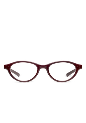 Gentle Monster Lad R7 oval-frame glasses - Red