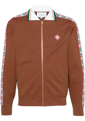 Casablanca Laurel track jacket - Brown