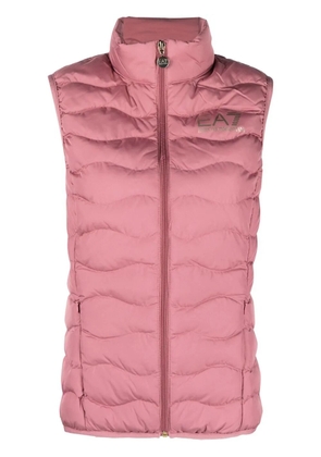 Ea7 Emporio Armani Core padded gilet - Pink