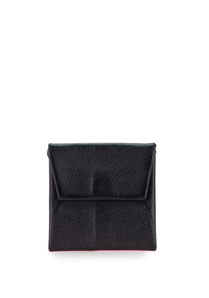Hermès Pre-Owned 2022 Epsom Bastia coin pouch - Black