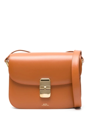 A.P.C. small Grace shoulder bag - Brown