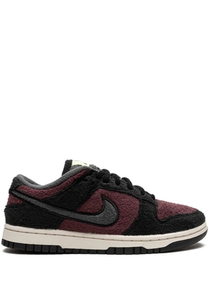 Nike Dunk Low 'Fleece Pack - Burgundy Crush' sneakers - Black