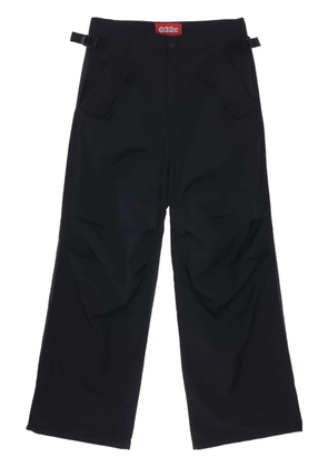 032c Hyperbole cotton-blend cargo trousers - Black