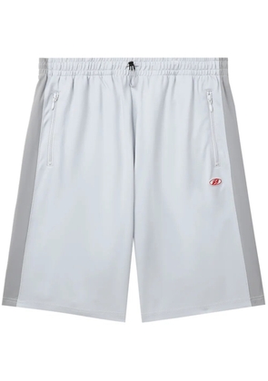 FIVE CM stripe-detail elasticated-waist shorts - Grey