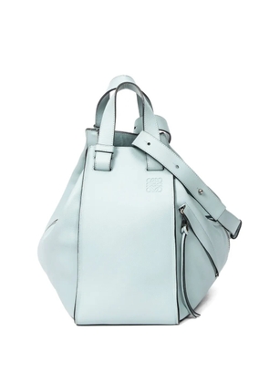 Loewe Pre-Owned large Hammock leather tote bag - Blue