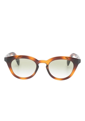 Gucci Eyewear round-frame sunglasses - Brown