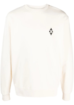 COUNTY OF MILAN Abracadabra crew-neck sweatshirt - White